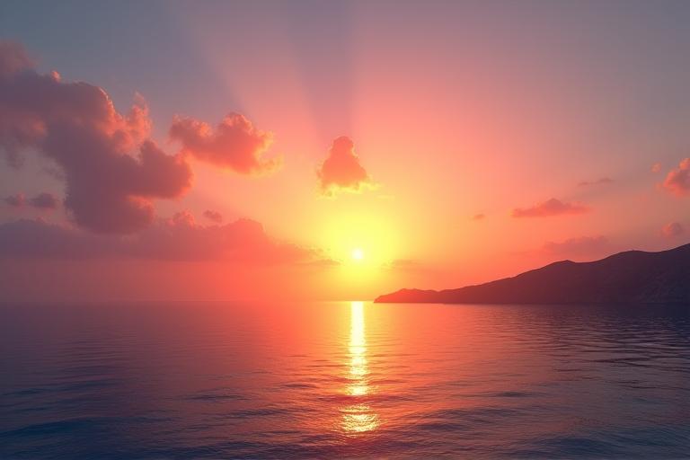 Atardecer mediterráneo